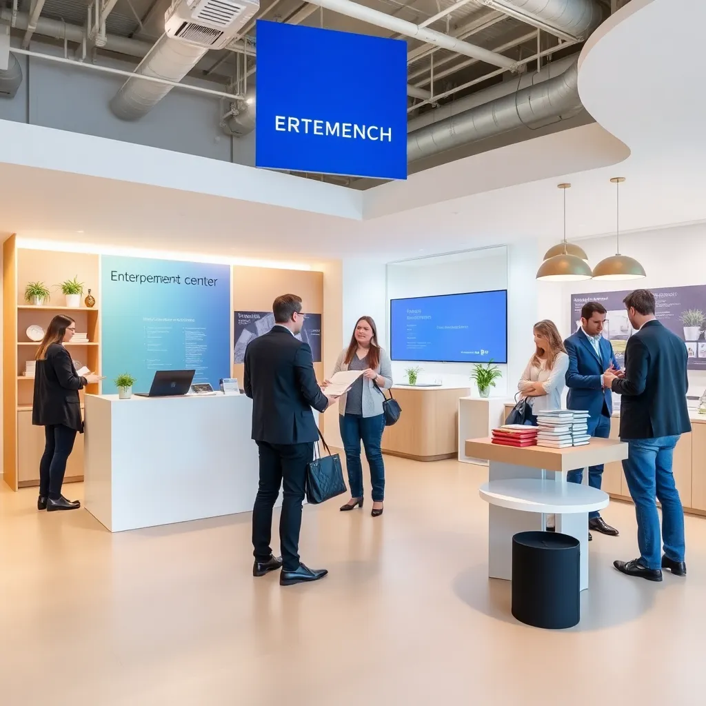 Een ondernemer voert marktonderzoek uit met grafieken en analyses