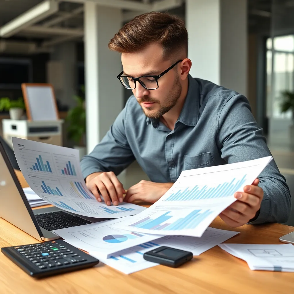 Een zakelijk document met essentiële onderdelen van een ondernemingsplan